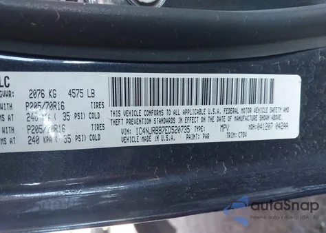 2014 Jeep Patriot Sport z USA, uszkodzony, nr VIN 1C4NJRBB7ED520735